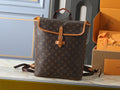 Louis Vuitton Flaneur Monogram Grid Backpack — front