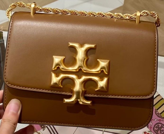 Tory Burch Eleanor Chain-Strap Flap Bag — front