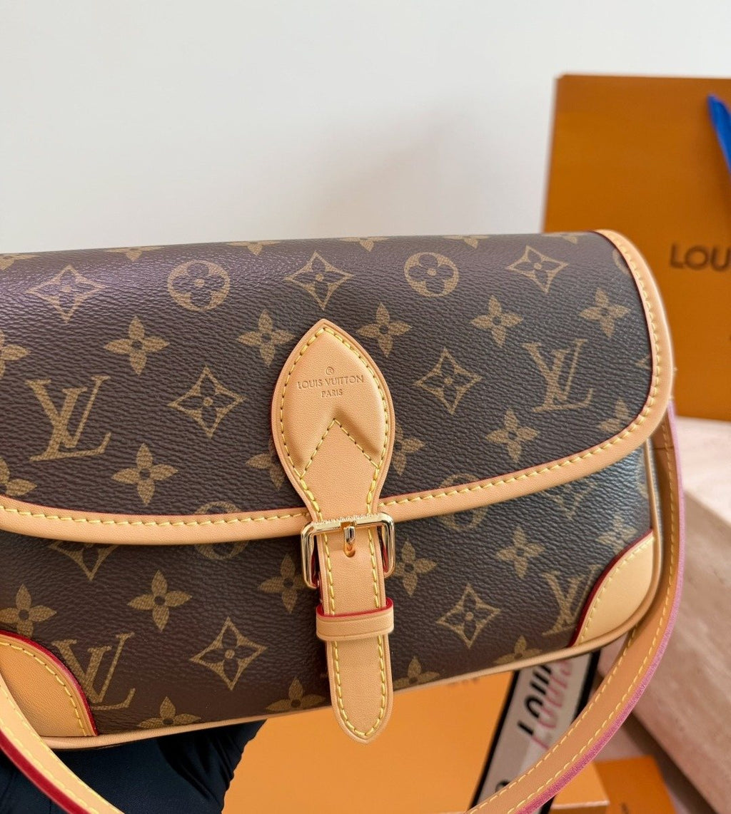 Louis Vuitton Diane Monogram Shoulder Bag — detail