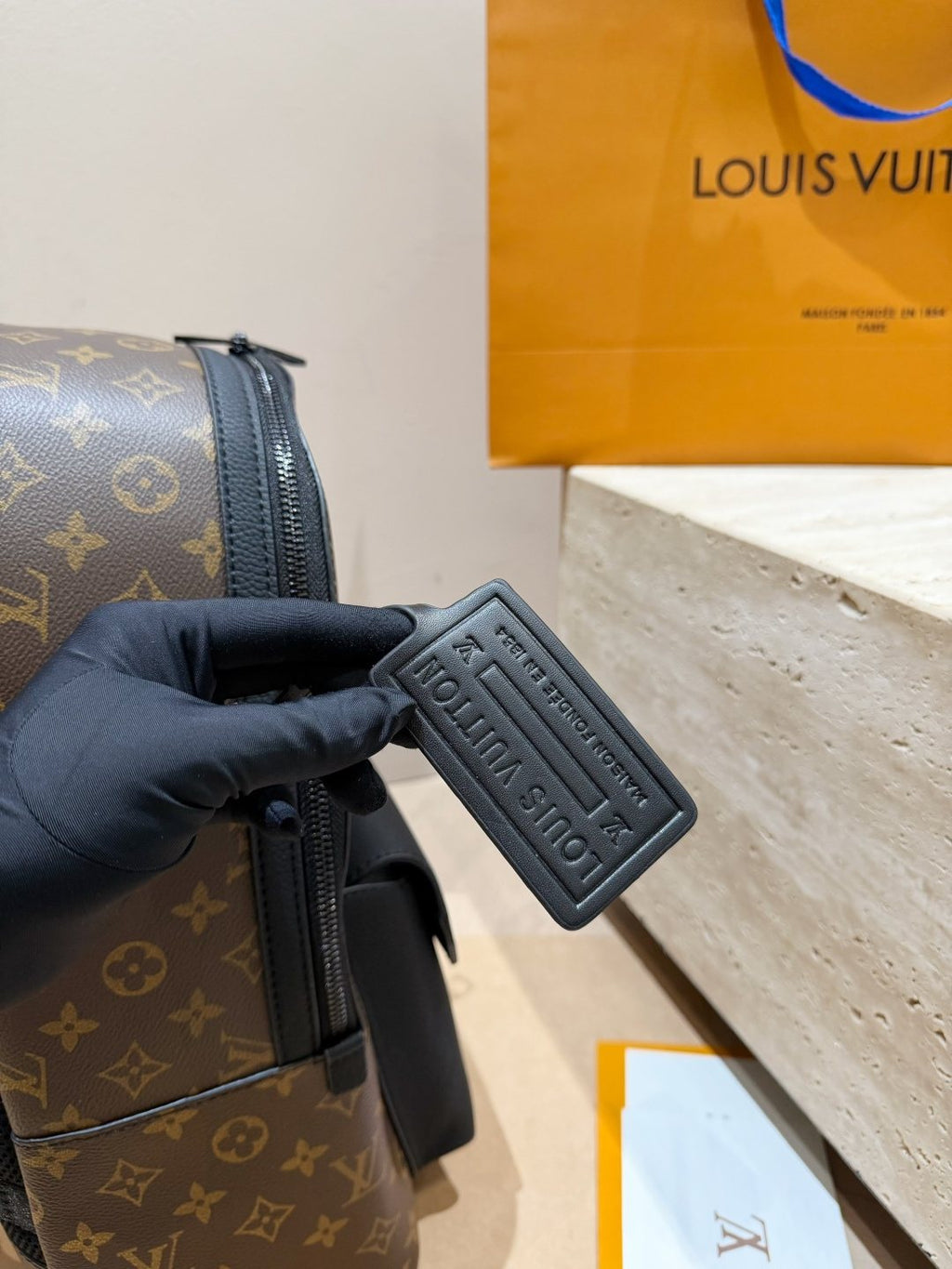 Louis Vuitton Discovery Backpack — detail