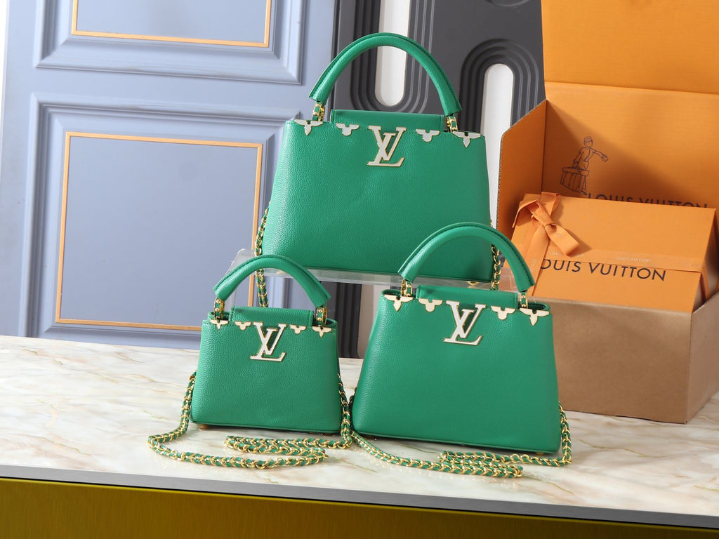 Louis Vuitton Capucines Top-Handle Handbag — comparison