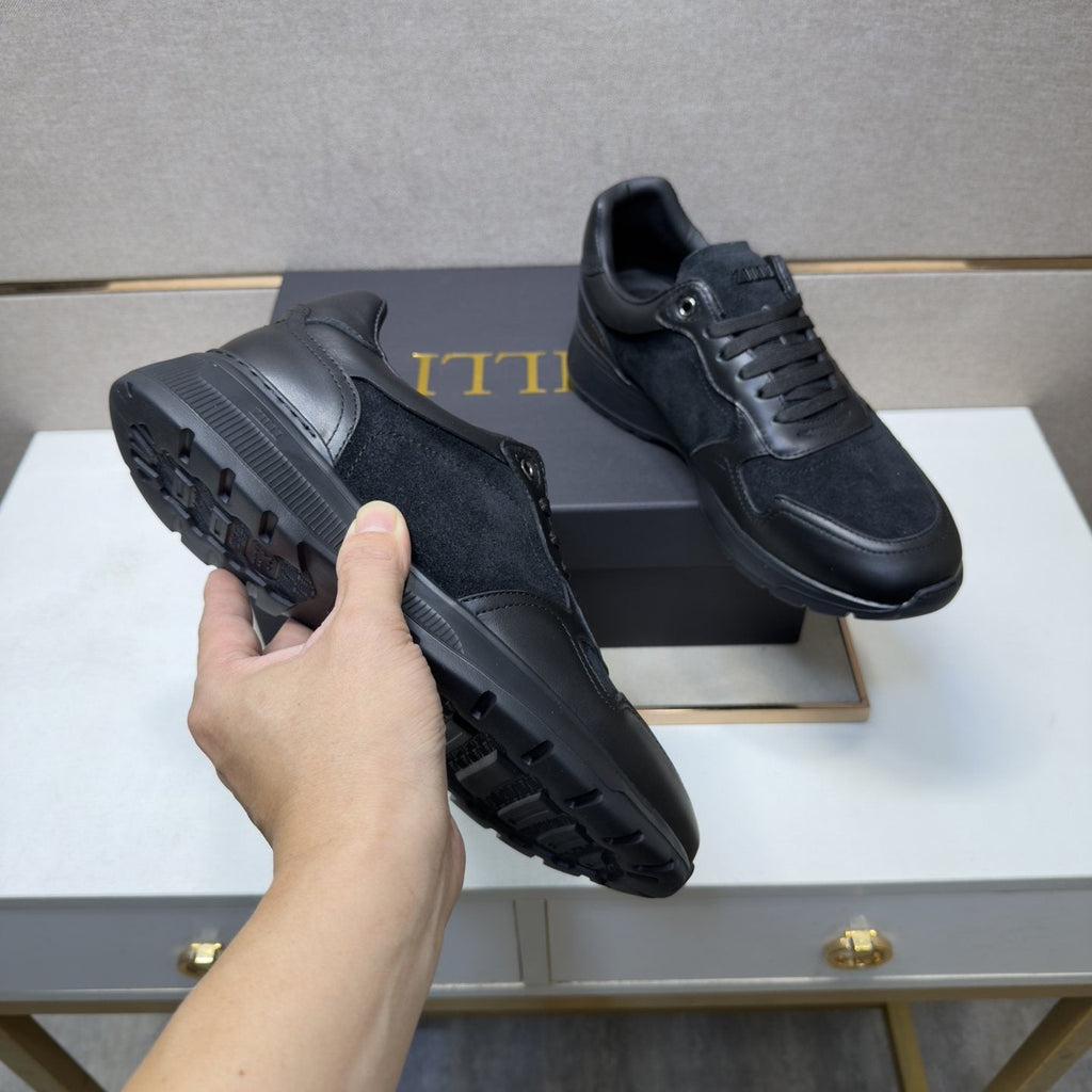 ZILLI Men's Paneled Low-Top Sneakers — model