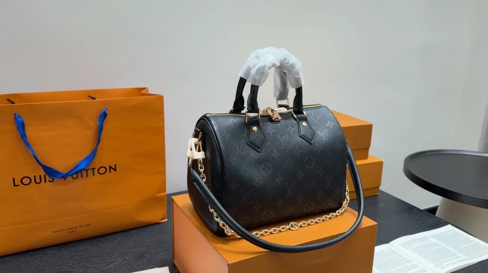 Louis Vuitton Speedy Soft Monogram Handbag — hero