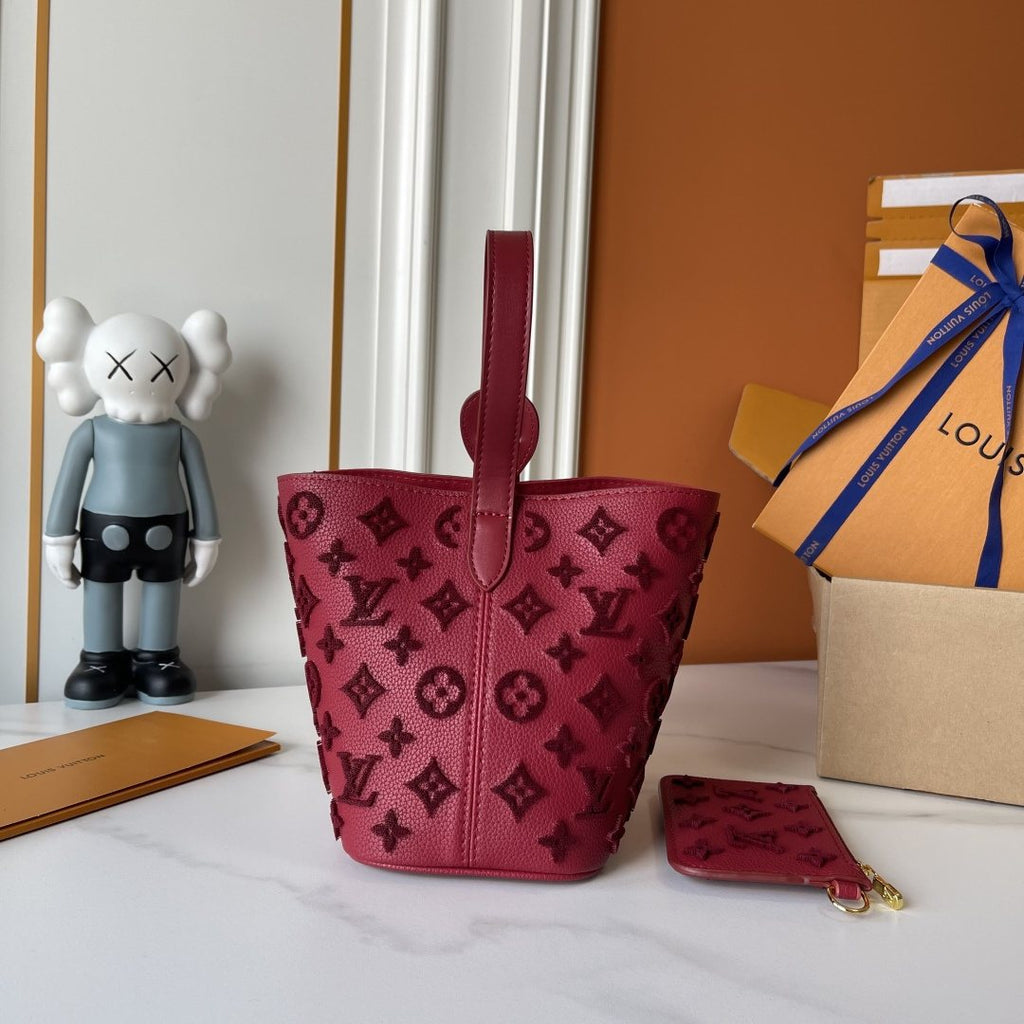 Louis Vuitton All In BB Monogram Bucket Bag — back