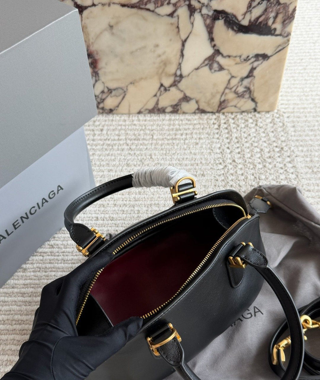 Balenciaga Bolero Rounded Bowling Bag — detail