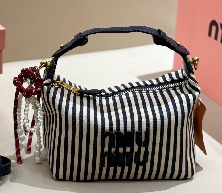 Miu Miu Mini Lunchbox Top-Handle Shoulder Bag — hero
