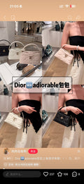 Dior Adiorable Top Handle Bow Bag — comparison
