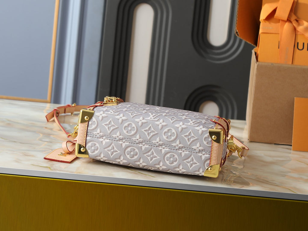 Louis Vuitton Side Trunk Monogram Emblème Handbag — detail