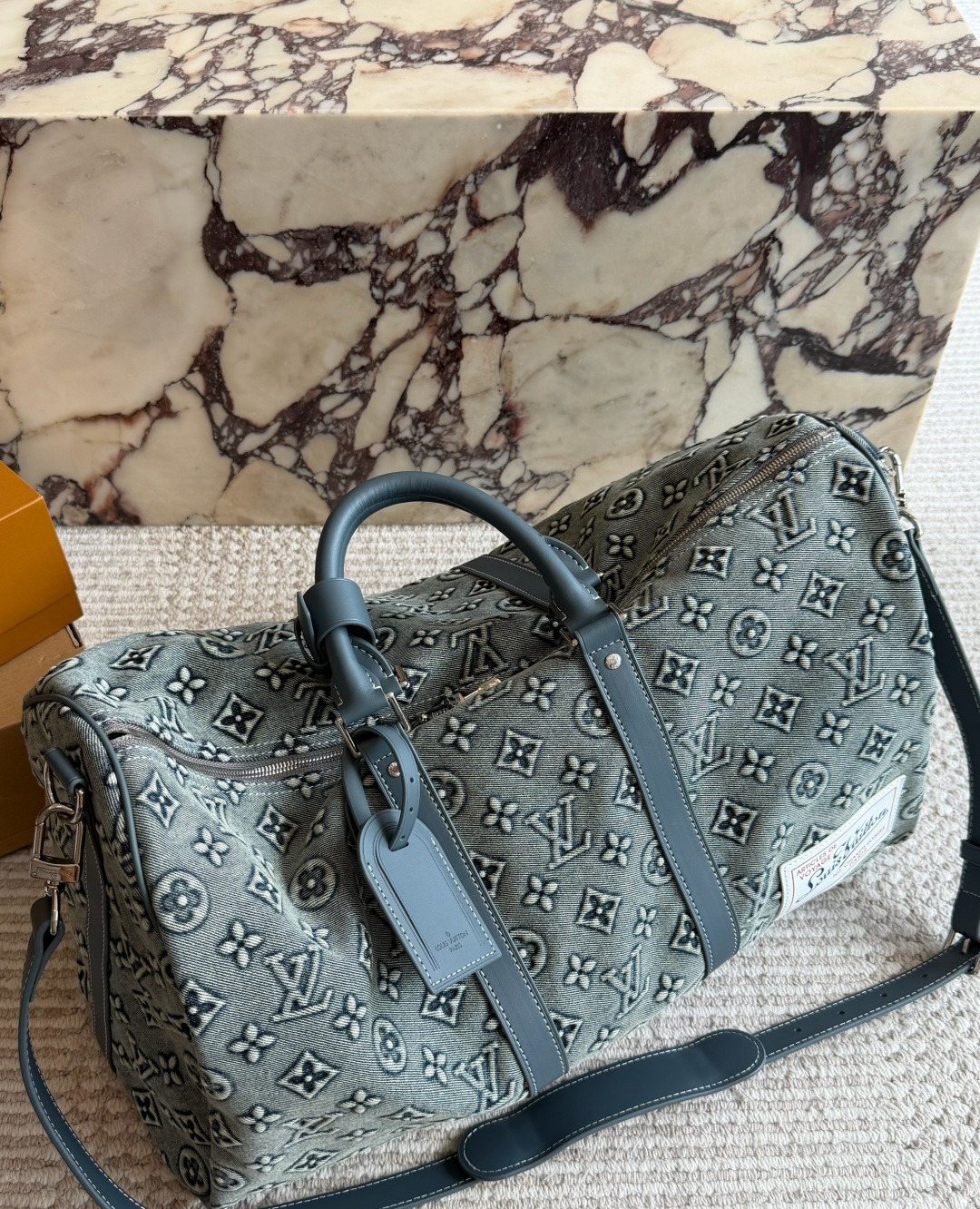 Louis Vuitton Keepall Monogram Travel Duffel — front