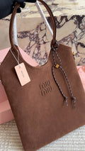 Miu Miu Curved-Opening Shoulder Tote — hero