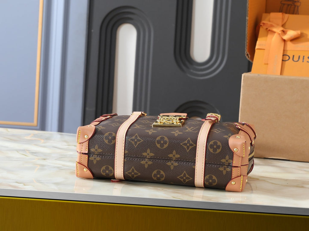 Louis Vuitton Malle de Jour Monogram Shoulder Bag — detail