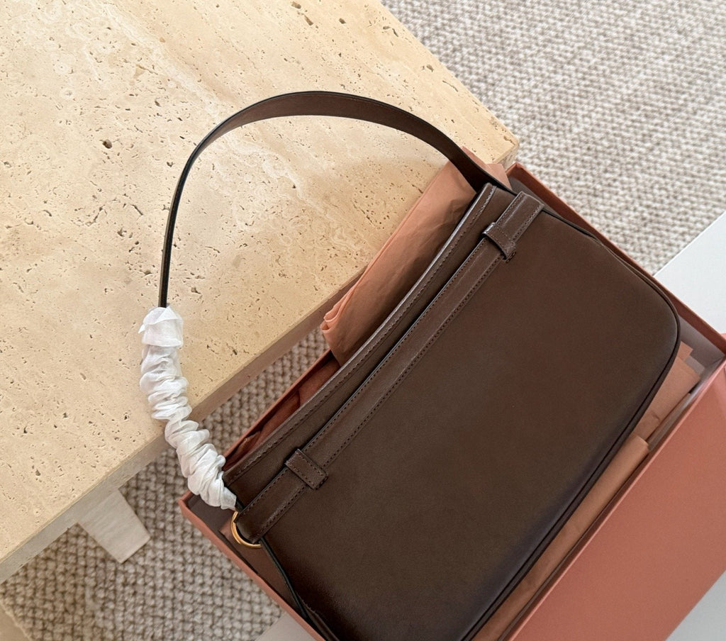 Miu Miu Aventure Nappa Shoulder Bag — back