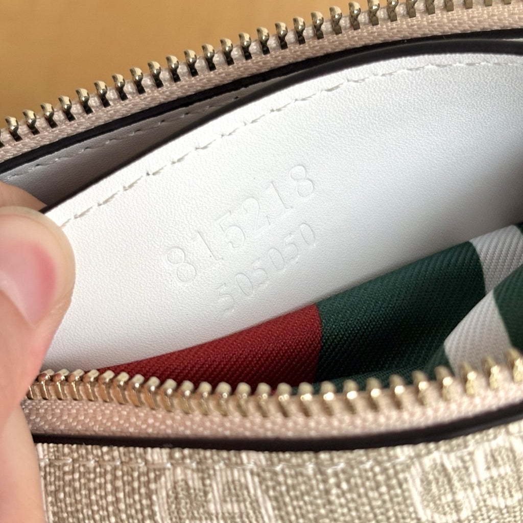 Gucci GG Emblem Monogram Shoulder Bag — front