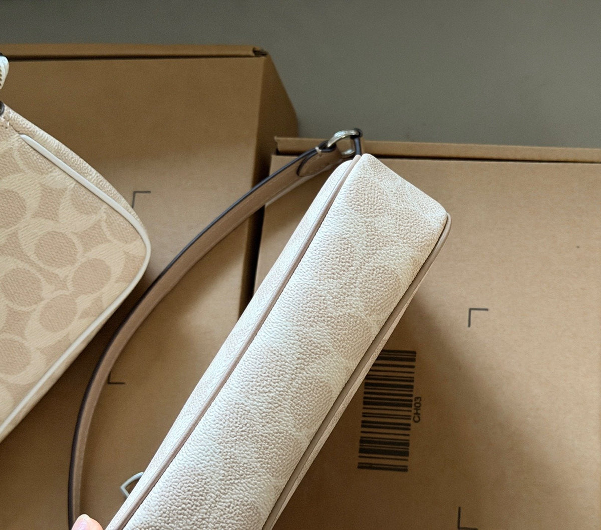 Coach Nolita Zip-Top Shoulder Bag — side