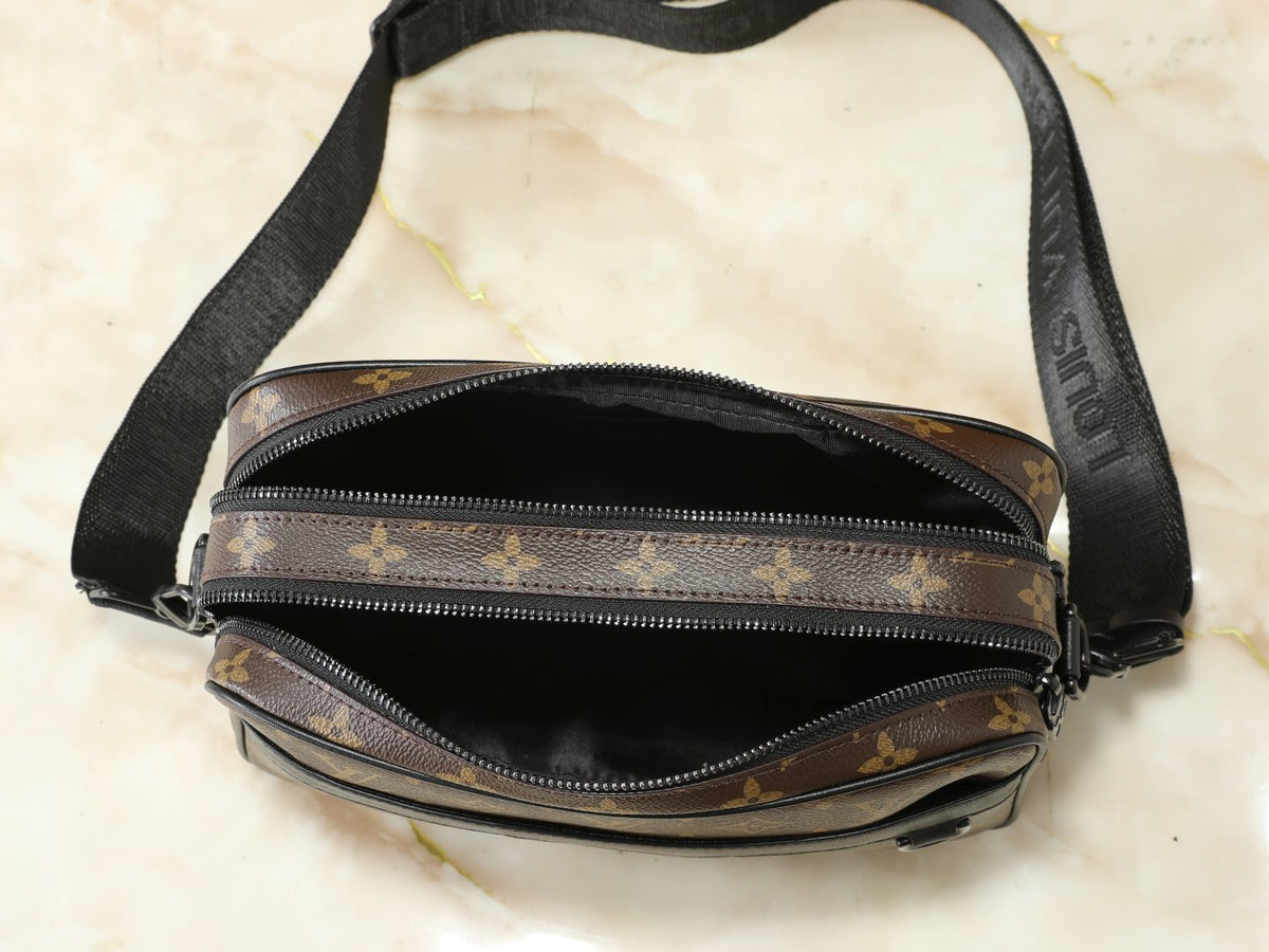Louis Vuitton Alpha Monogram Messenger Bag — detail