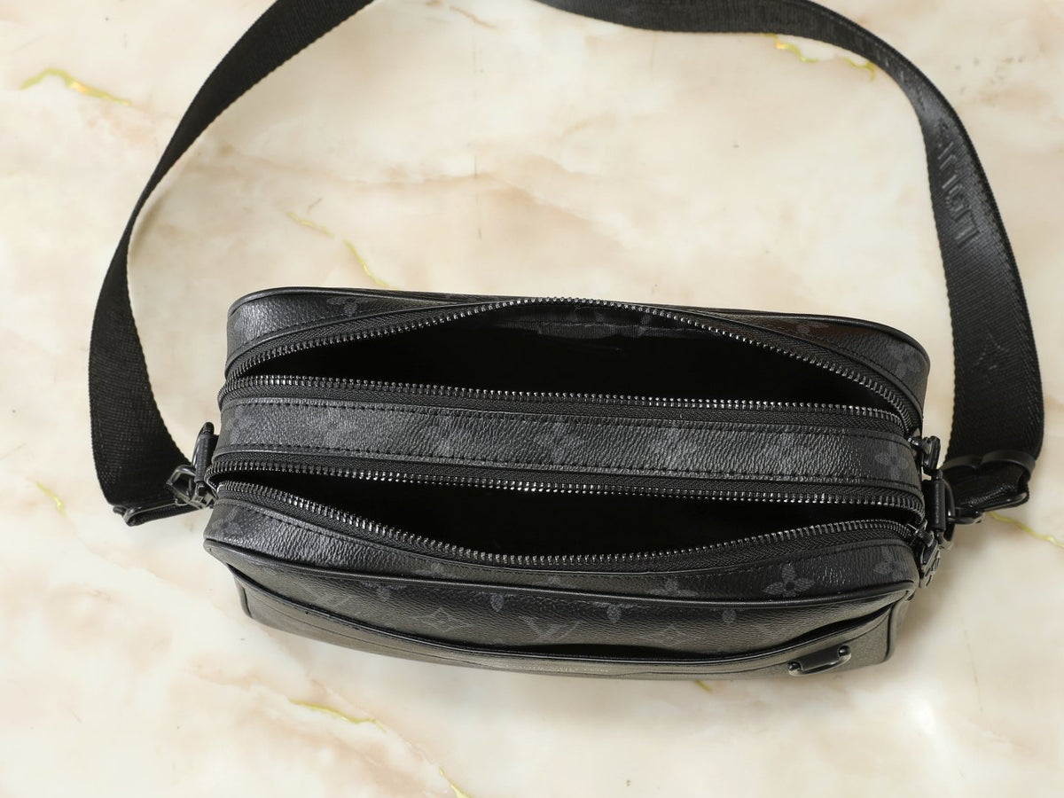 Louis Vuitton Alpha Monogram Messenger Bag — detail