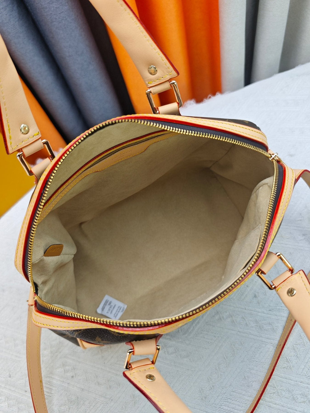 Louis Vuitton Retiro Monogram Handbag — detail