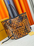 Louis Vuitton Neverfull Leopard Monogram Tote — hero