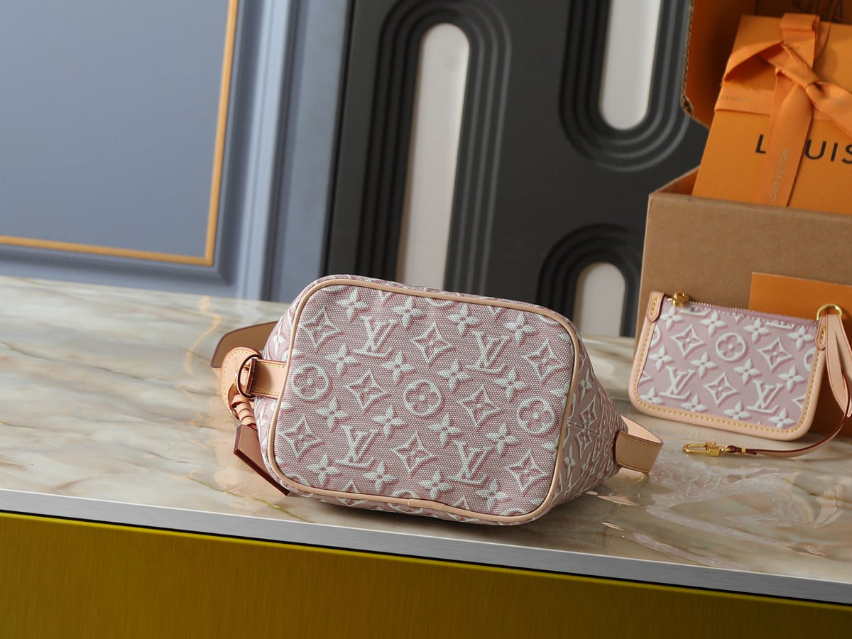 Louis Vuitton All In BB Monogram Jacquard Handbag — detail