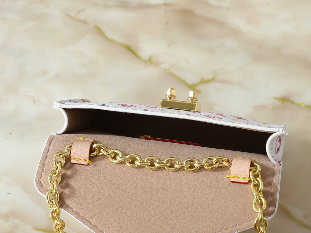 Louis Vuitton Pouch Metis Monogram Chain-Strap Pouch — detail