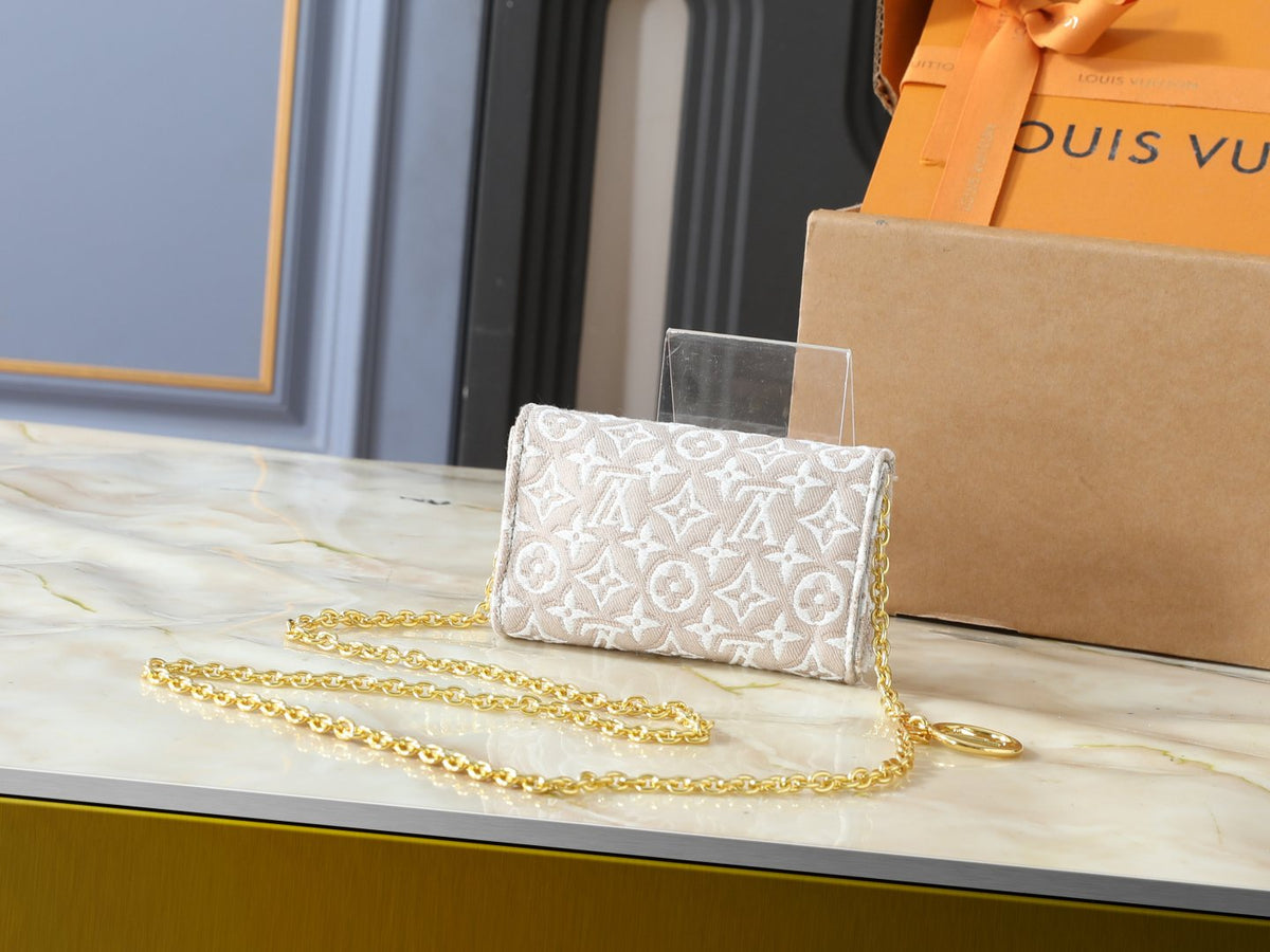 Louis Vuitton Pouch Metis Monogram Chain-Strap Pouch — back