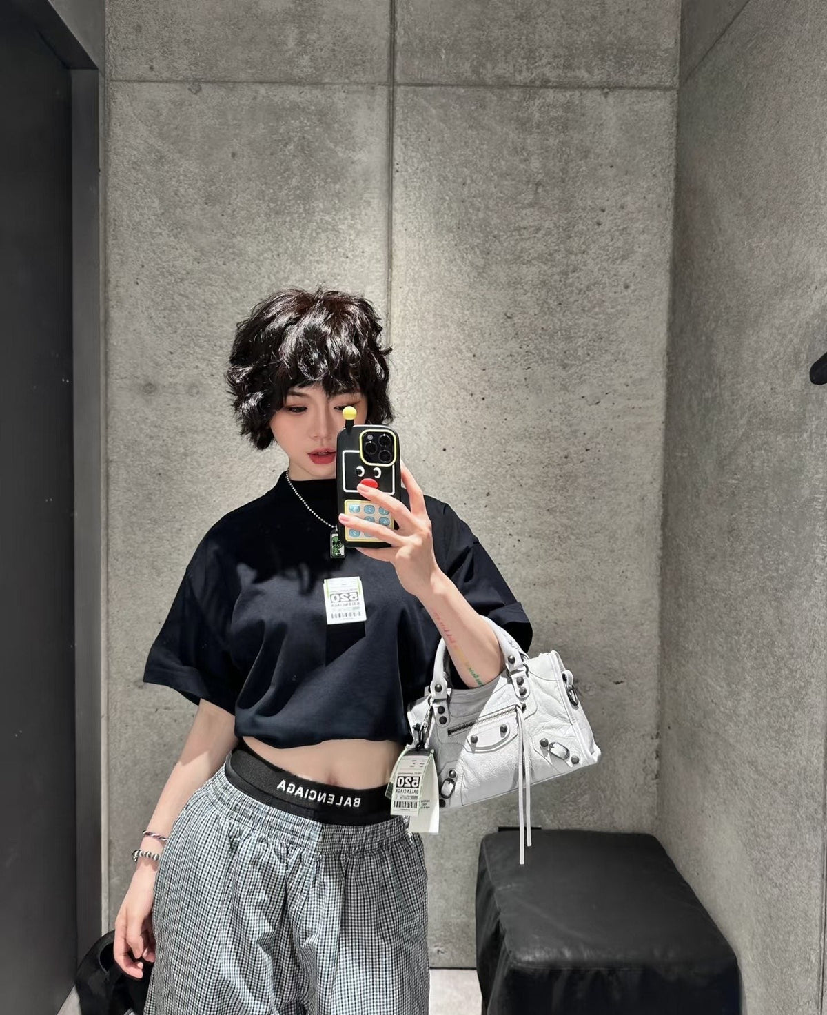 Balenciaga Le Cagole Twin-Handle Bag — model