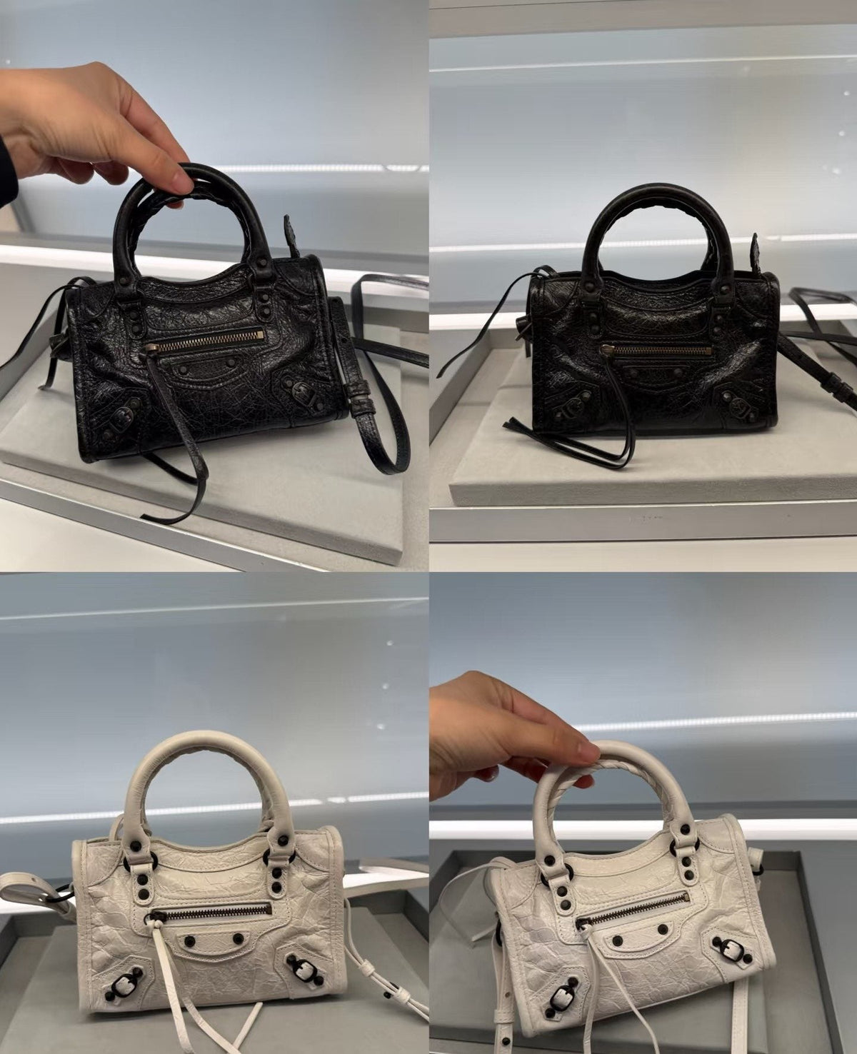 Balenciaga Le Cagole Twin-Handle Bag — comparison
