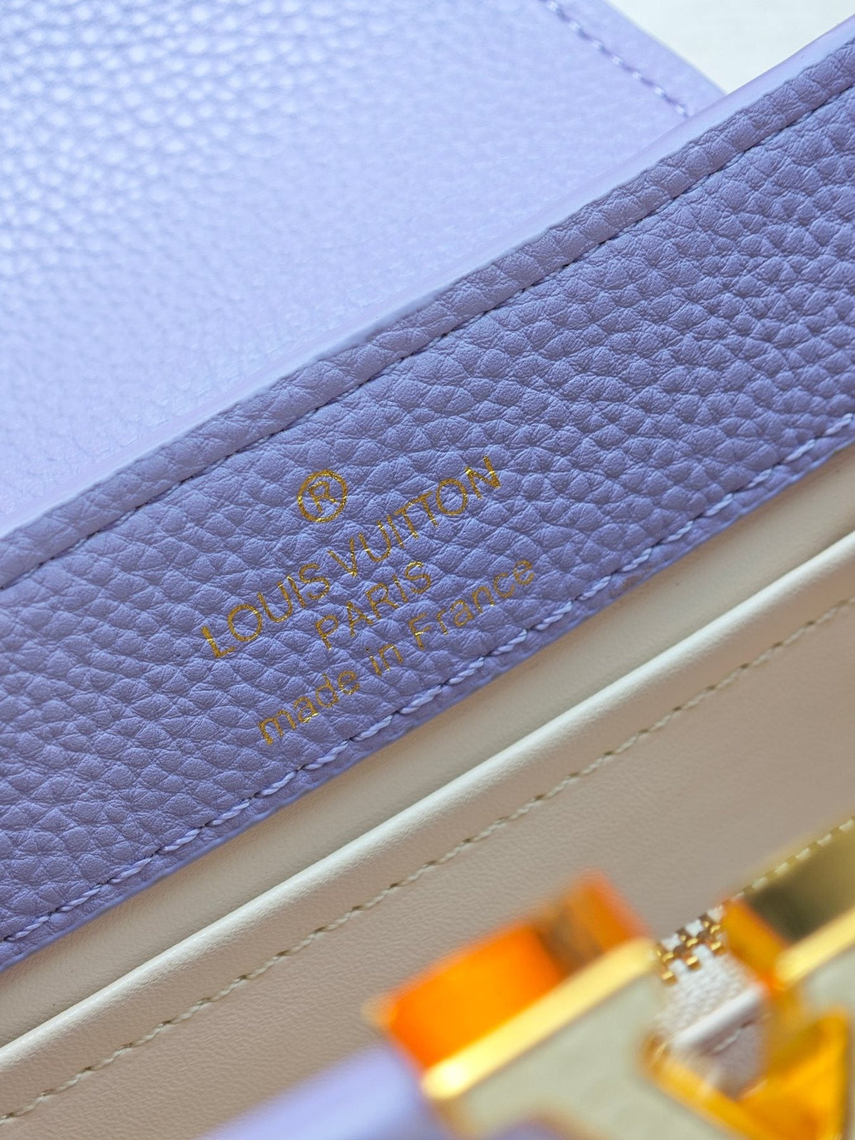 Louis Vuitton Capucines Nano Mirage Chain Top-Handle Bag — detail