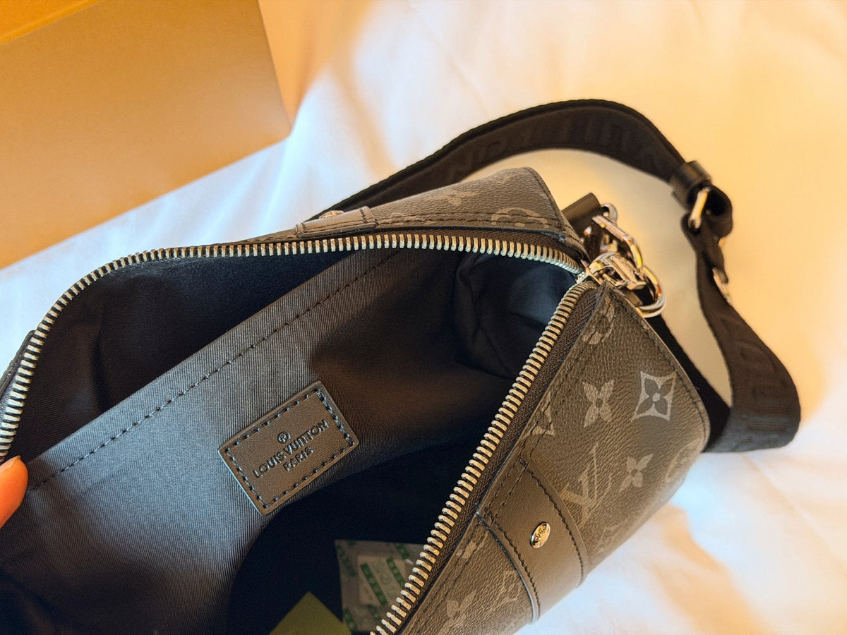 Louis Vuitton Keepall City Barrel Bag — detail