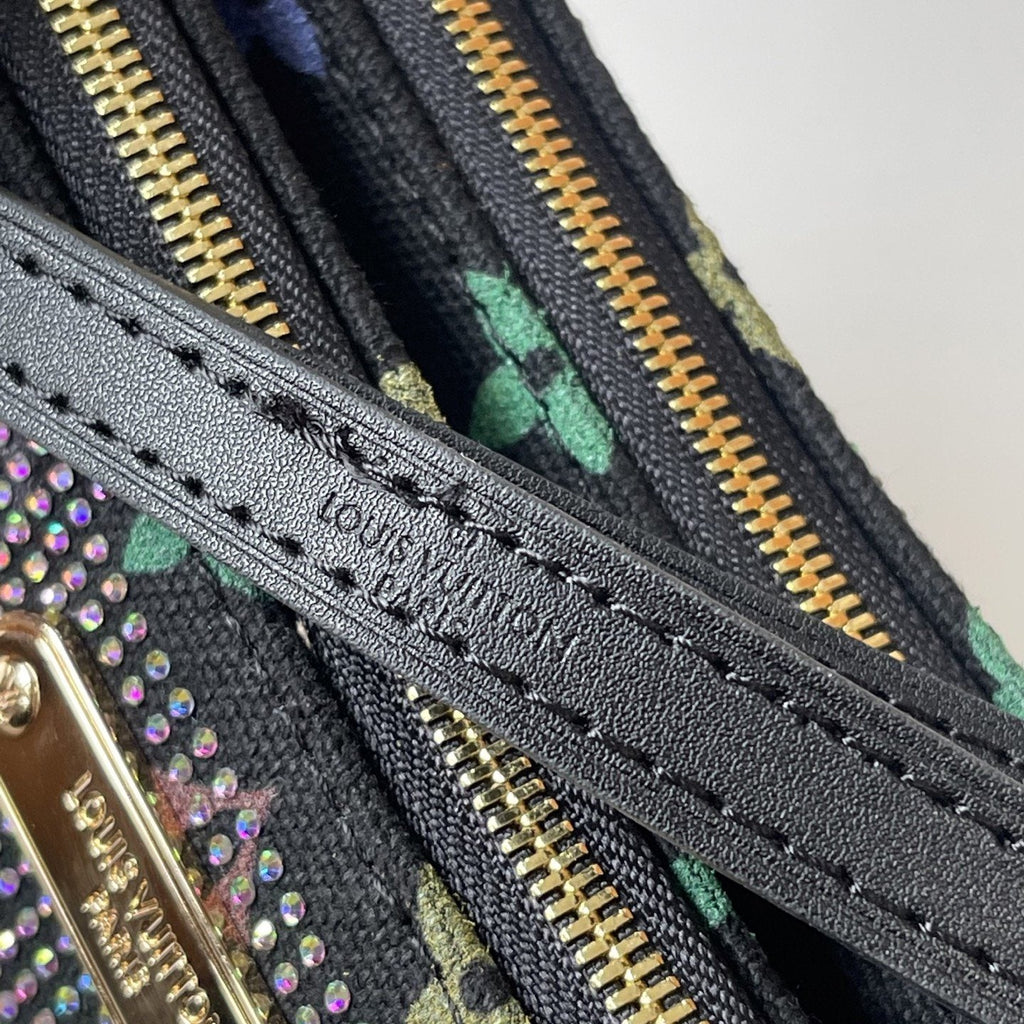 Louis Vuitton Liv Pochette Embellished Shoulder Bag — detail