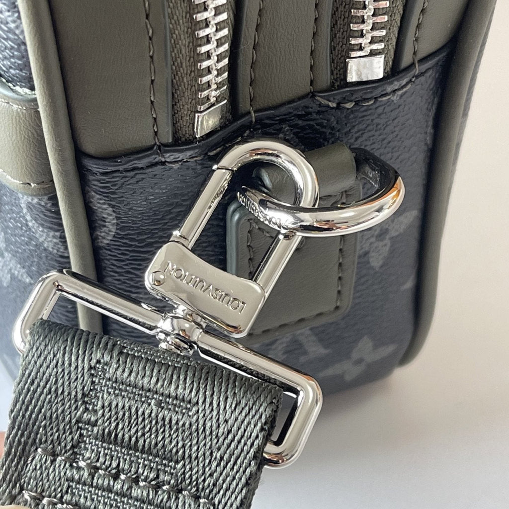 Louis Vuitton Alpha Monogram Messenger Bag — detail