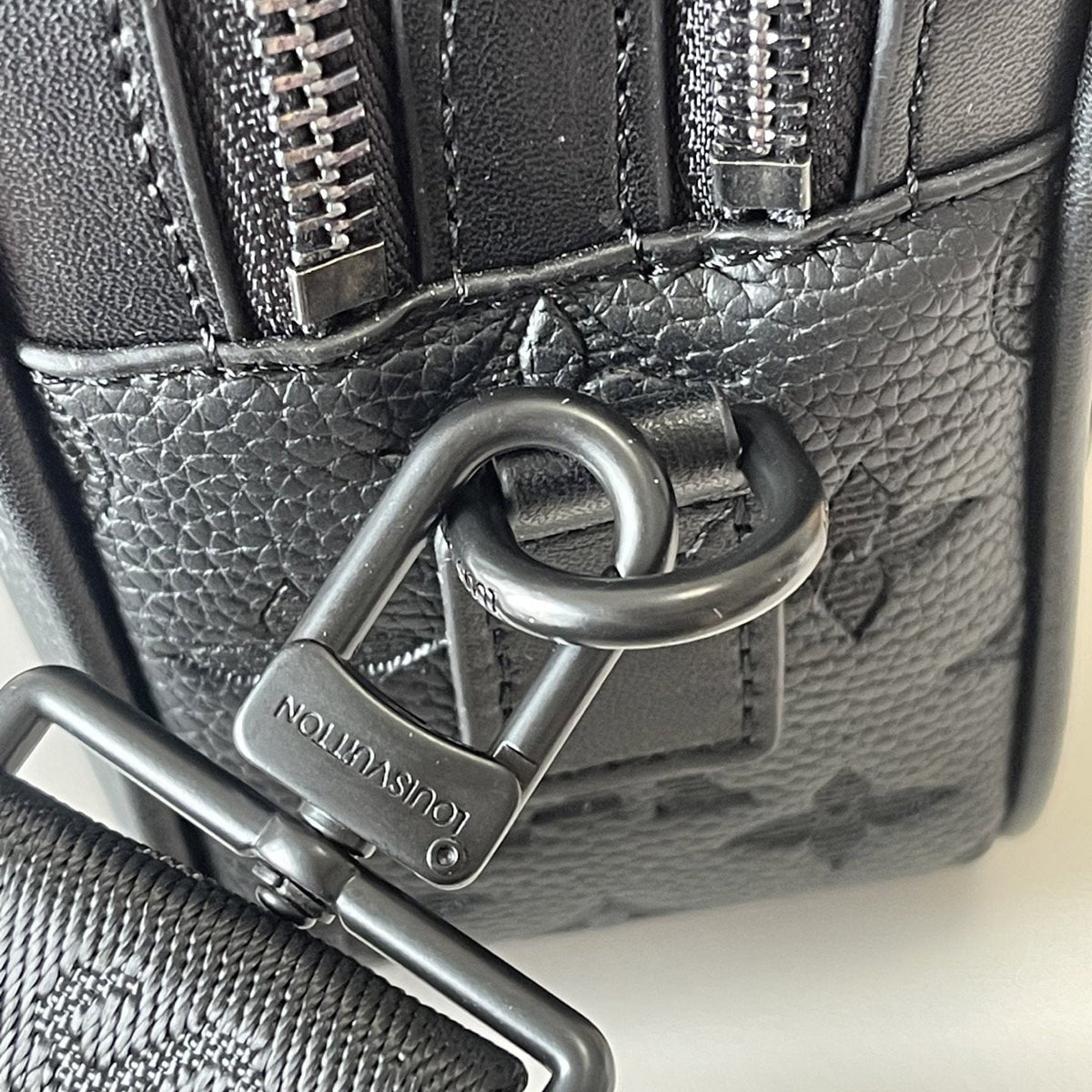 Louis Vuitton Alpha Monogram Messenger Bag — detail