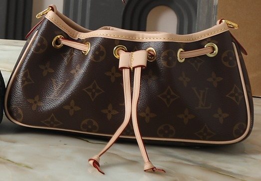 Louis Vuitton Nano Frivole Drawstring Shoulder Bag — front