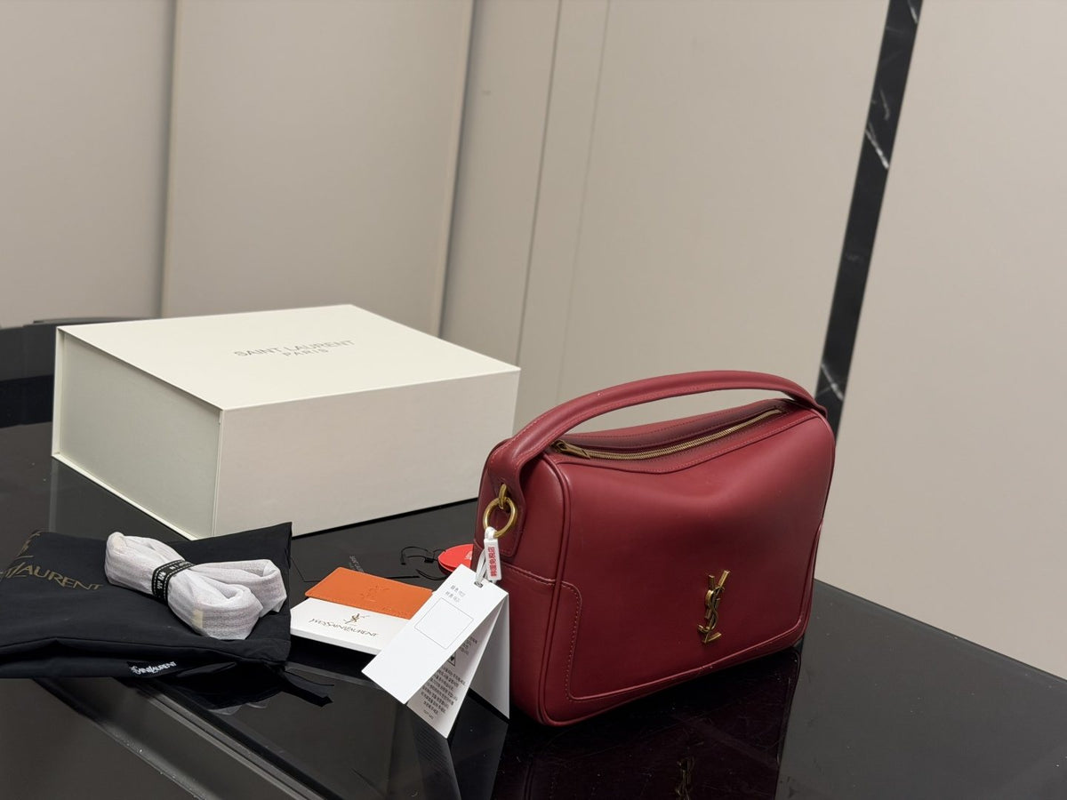 Saint Laurent Camera Supple Shoulder Bag — front