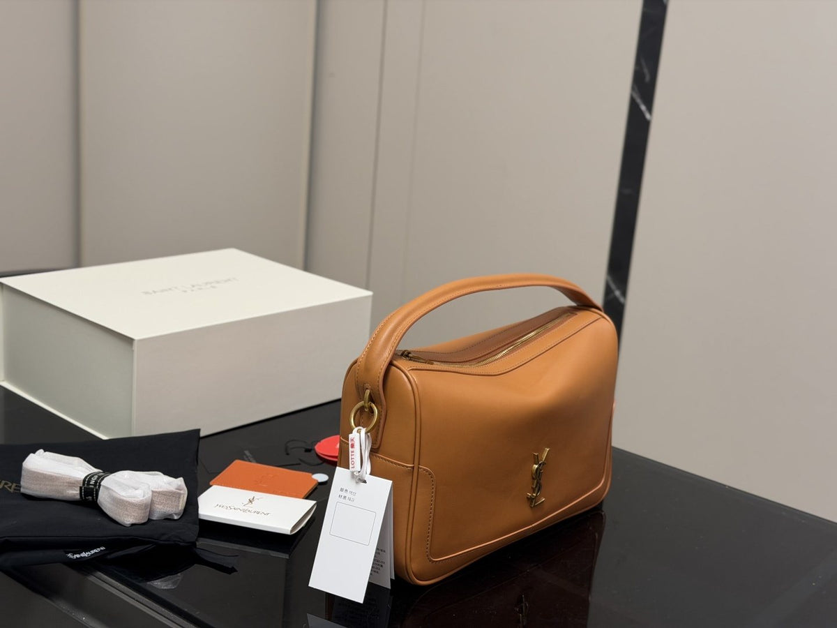 Saint Laurent Camera Supple Shoulder Bag — front