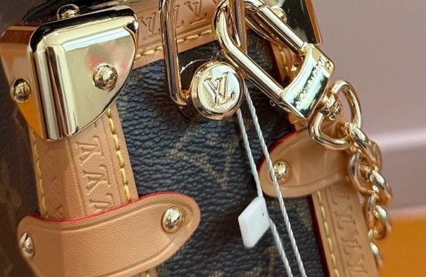 Louis Vuitton Side Trunk Monogram Shoulder Bag — detail