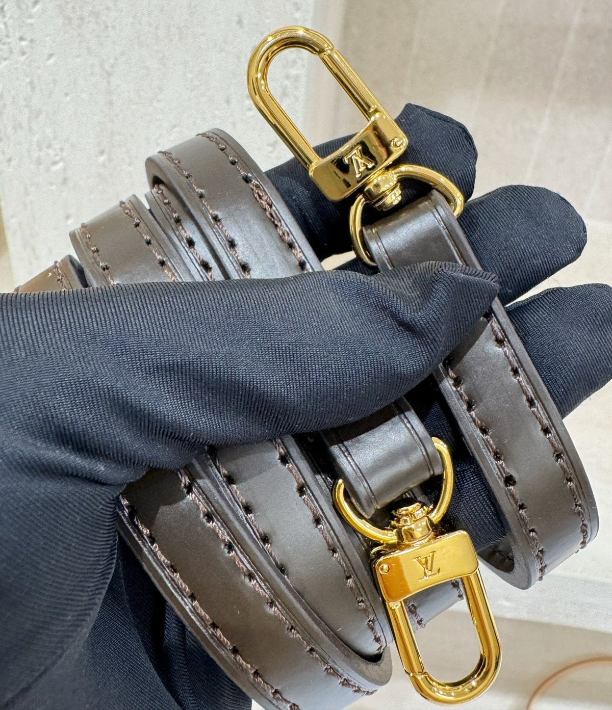 Louis Vuitton Domed Top-Handle Bag — detail