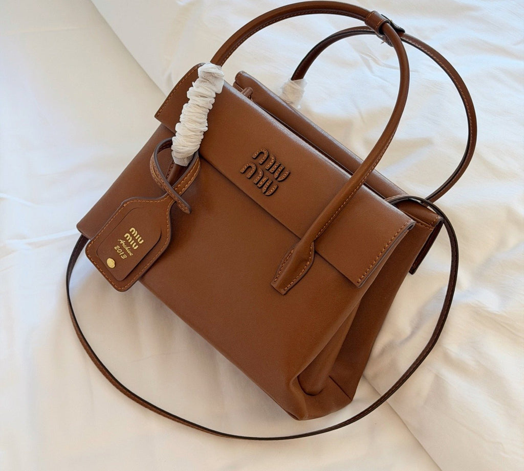 Miu Miu Solitaire Flap Handbag — front
