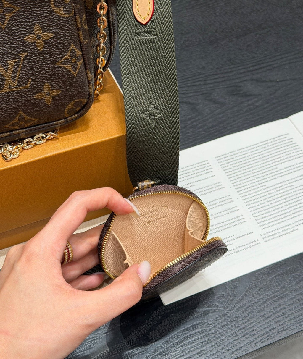 Louis Vuitton Monogram Multi-Pouch Crossbody Bag Set — detail