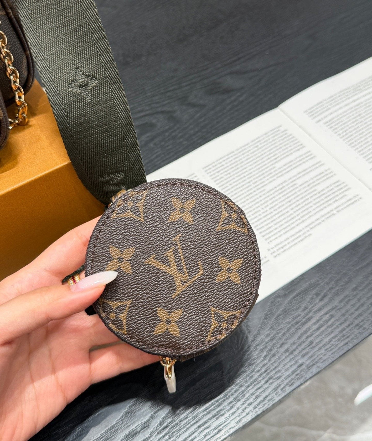 Louis Vuitton Monogram Multi-Pouch Crossbody Bag Set — detail
