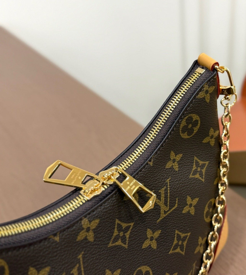 Louis Vuitton Monogram Crescent Shoulder Bag — detail