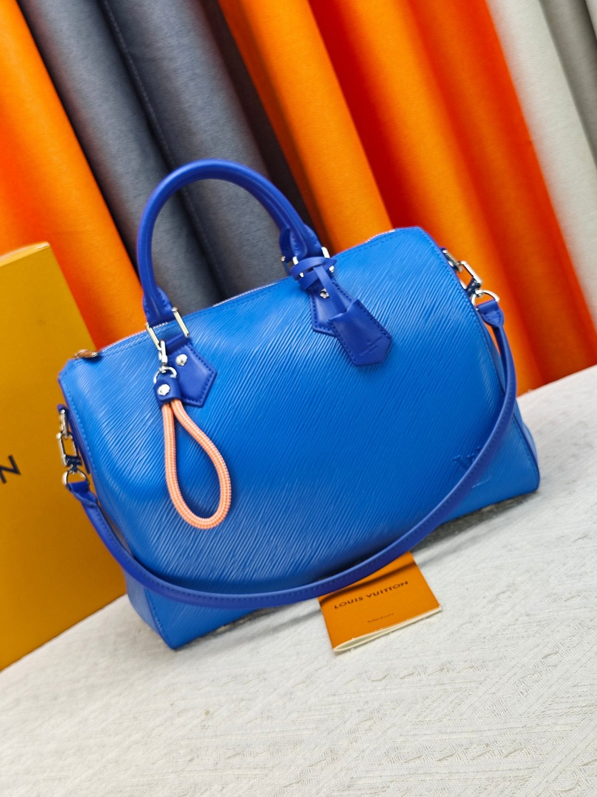Louis Vuitton Speedy Soft Epi Leather Satchel — hero