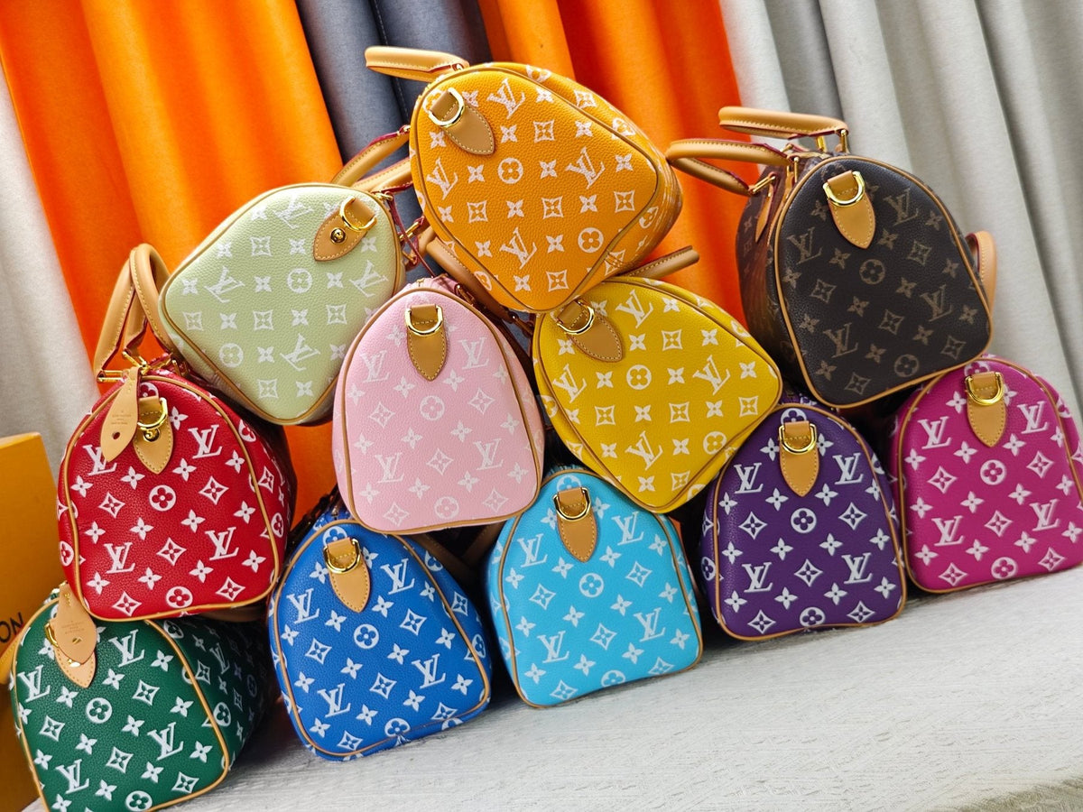 Louis Vuitton Speedy Bandoulière Monogram Boston Bag — comparison