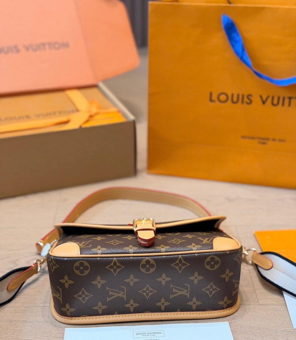 Louis Vuitton Diane Monogram Shoulder Bag — back